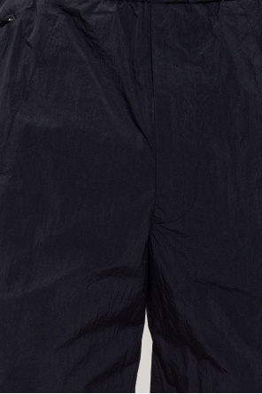 【KOOLOSET】Nylon Track Stitch Bermuda Pants Arrows-motif track pants - Nylon shorts Other Stories